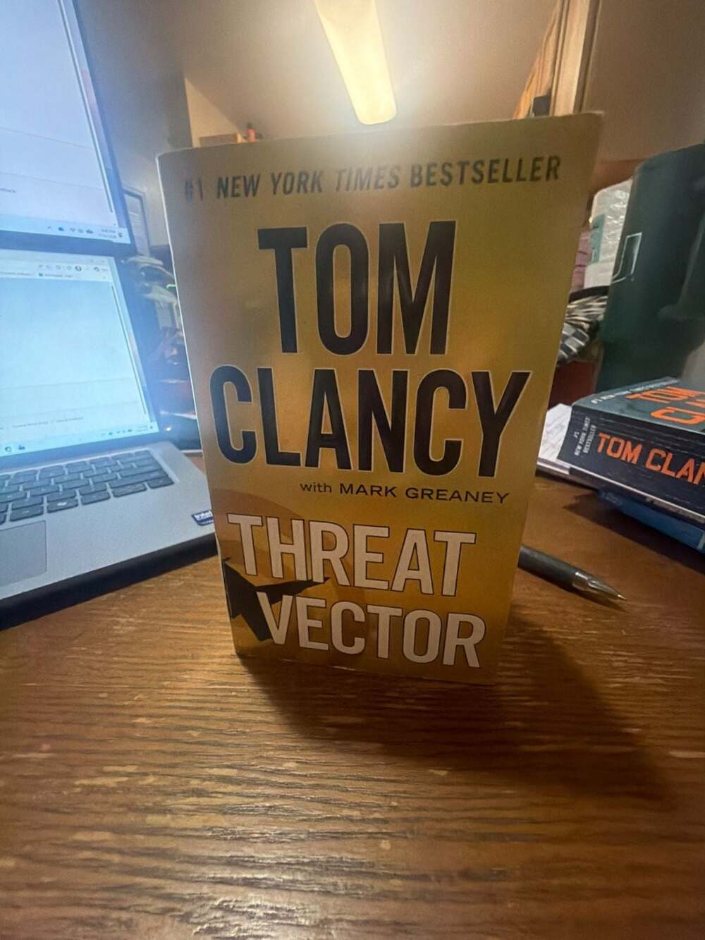 Threat Vector (Jack Ryan Novel #12) by Tom Clancy with Mark Greaney